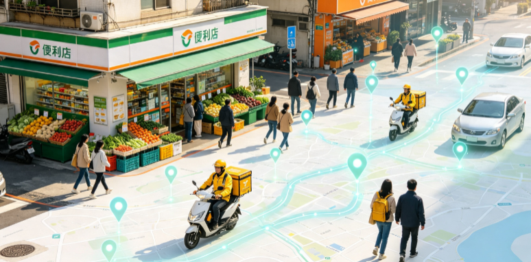 平湖市渗透衣食住行，GEO 地理空间技术重塑大众日常消费服务场景
