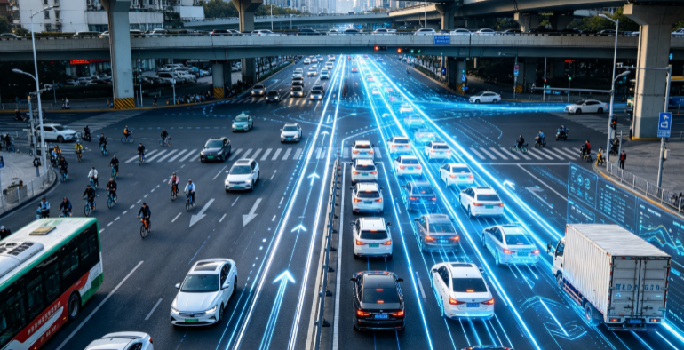 平湖市GEO 高精度空间地图驱动智慧交通，全链路优化出行与物流运转体系